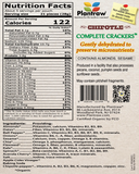 Complete Crackers - CHIPOTLE (5oz): Gluten-Free, Dehydrated Plantraw.com
