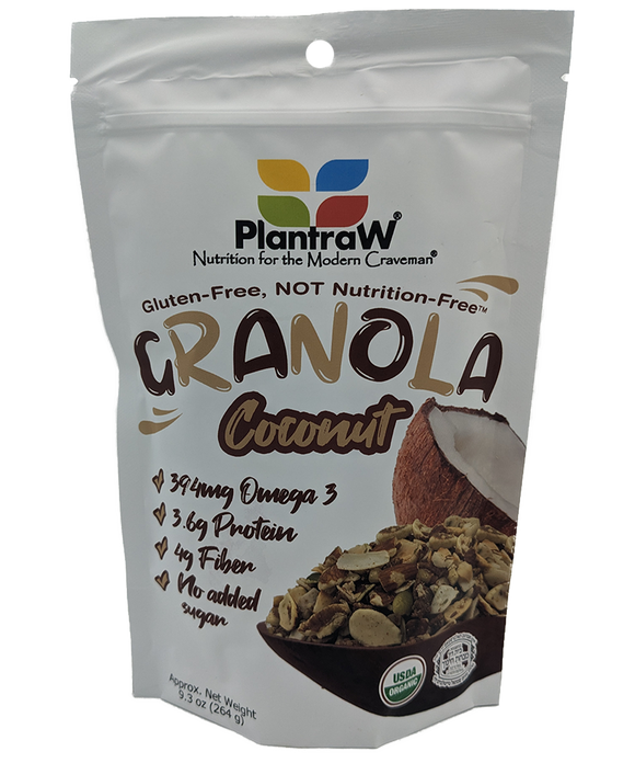 Granola - Coconut (Grain-free, gluten-free with neither added sugar nor sweeteners)