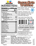 Chocolith® - Keto (7.3oz) - Vegan, Organic, Gluten-Free, 0g Refined Carbs. 1.5g Net Carbs.