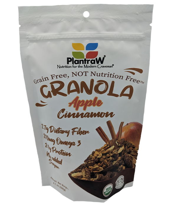 Granola - Apple Cinnamon (Grain-free, gluten-free with neither added sugar nor sweeteners)