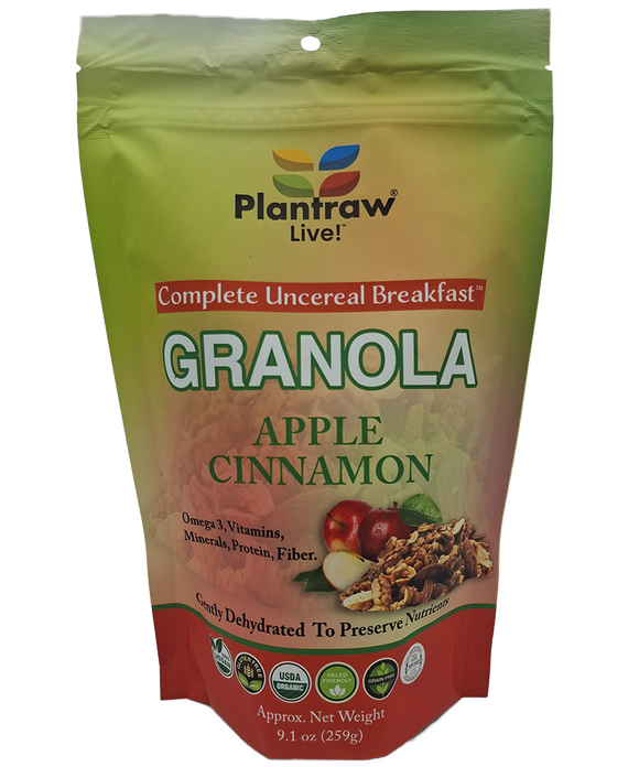 Granola (new) - Apple Cinnamon (Grain-free, gluten-free with neither added sugar nor sweeteners)