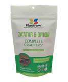 Complete Crackers - ZA'ATAR & ONION (5.1oz): Gluten-Free, Dehydrated