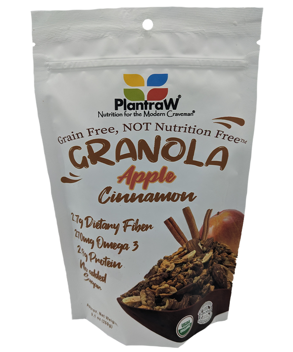 Granola - Apple Cinnamon - overly dehydrated batch (Grain-free, gluten-free with neither added sugar nor sweeteners)