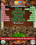 Veg-Almond-Seed Wafers - ITALIAN (3oz): Gluten-Free, Dehydrated, Natural Crisps