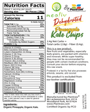 Pineapple-Kale Chips - Raw, Dehydrated, Nutritious, All Natural, Low Carb Chips. NOT kosher.