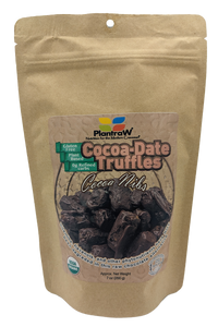 Cocoa-Date Truffles - Nibs (7oz) - Natural Truffles 0g Refined Carbs.