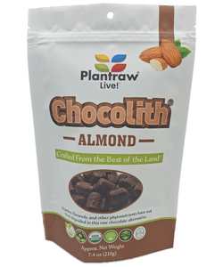 Chocolith® - Almonds (7.4 oz) - Vegan, Gluten-Free, Paleo, 0g refined carbs.