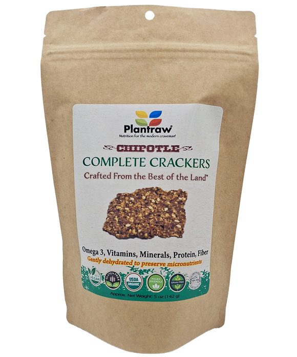 Complete Crackers - CHIPOTLE (5oz): Gluten-Free, Dehydrated