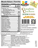 Complete Crackers - ZA'ATAR & ONION (5.1oz): Gluten-Free, Dehydrated